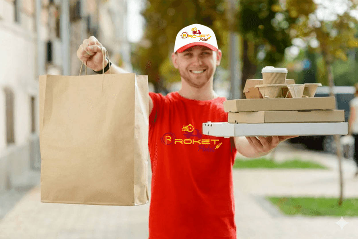 Restoran mutfağından kapıya kadar uçtan uca kontrol